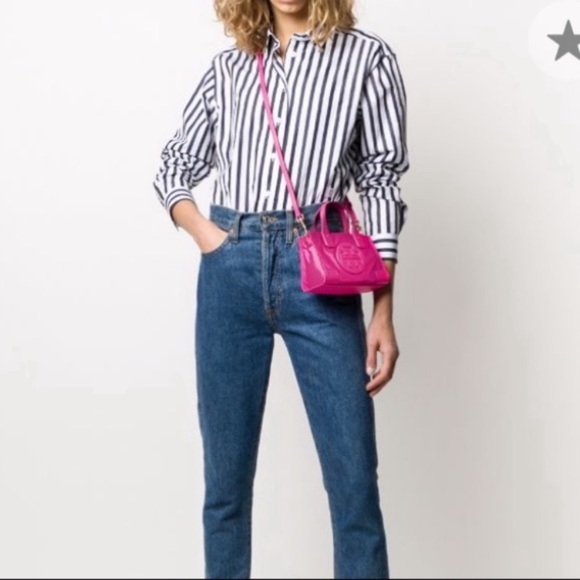 NWT authentic Tory Burch Ella Micro Tote - Picture 3 of 17